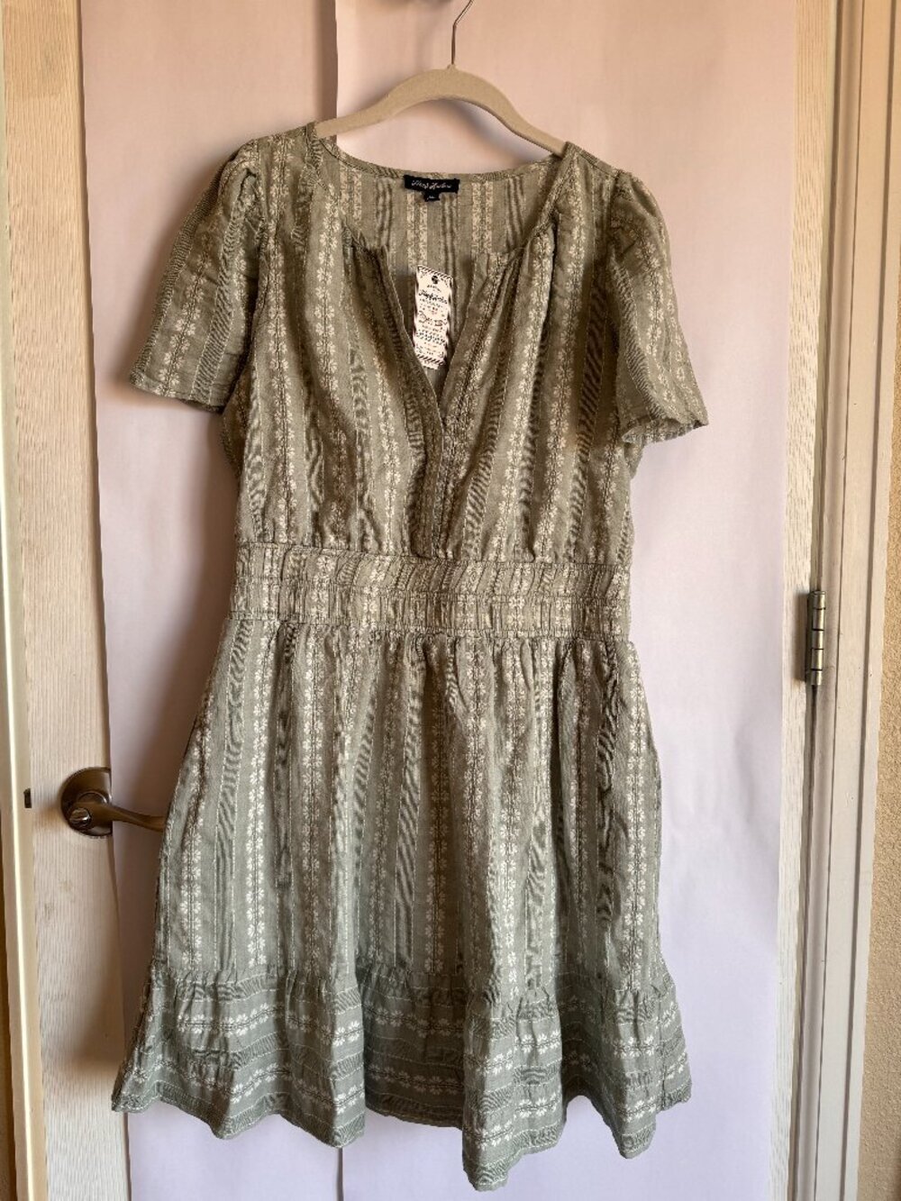 NWT Flag & Anthem Cheyenne Tiered Mini Dress Medium